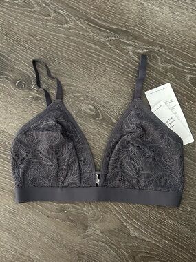 NWT 32DD 32DDD 34D 34DD All You Lively Gray Lace Bra